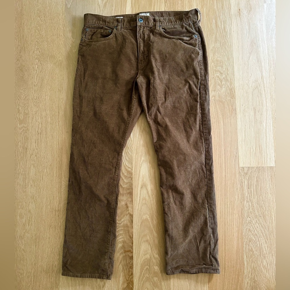 J. Crew Brown Corduroy 770 Pants EUC